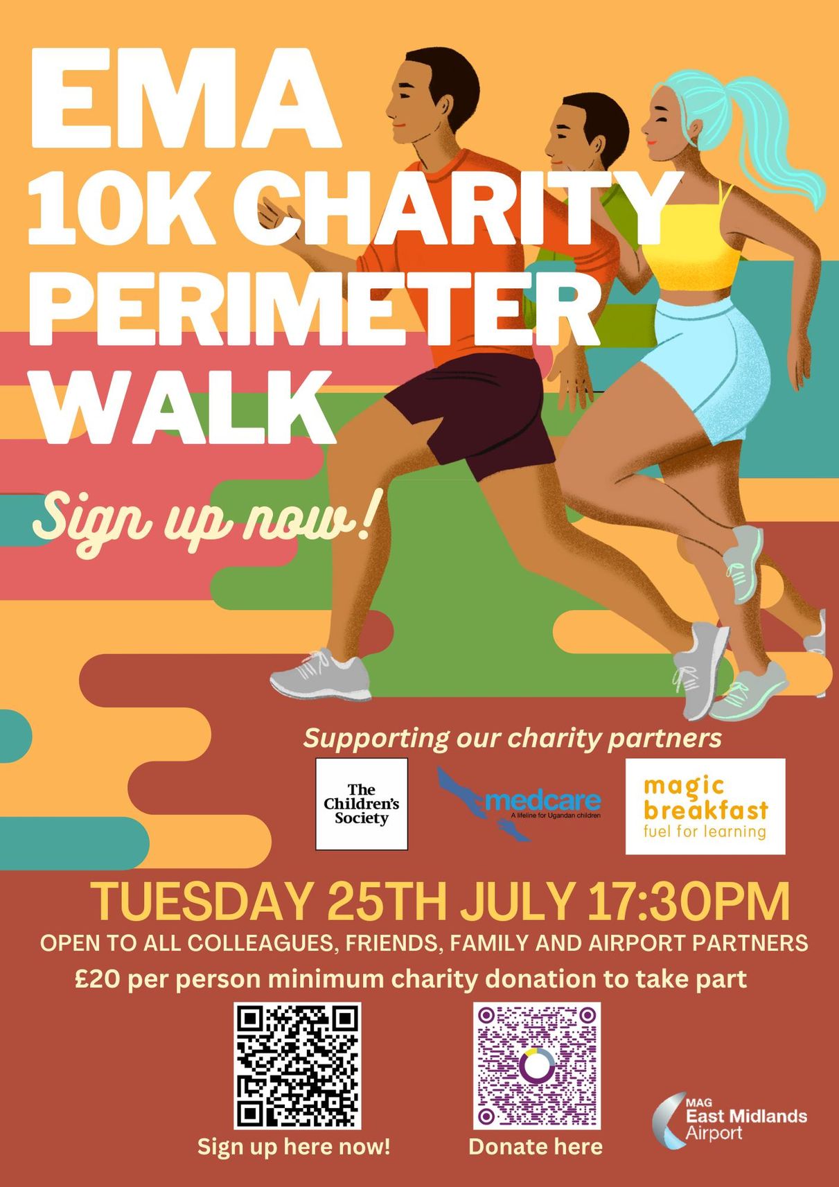EMA Charity 10k Perimeter Walk