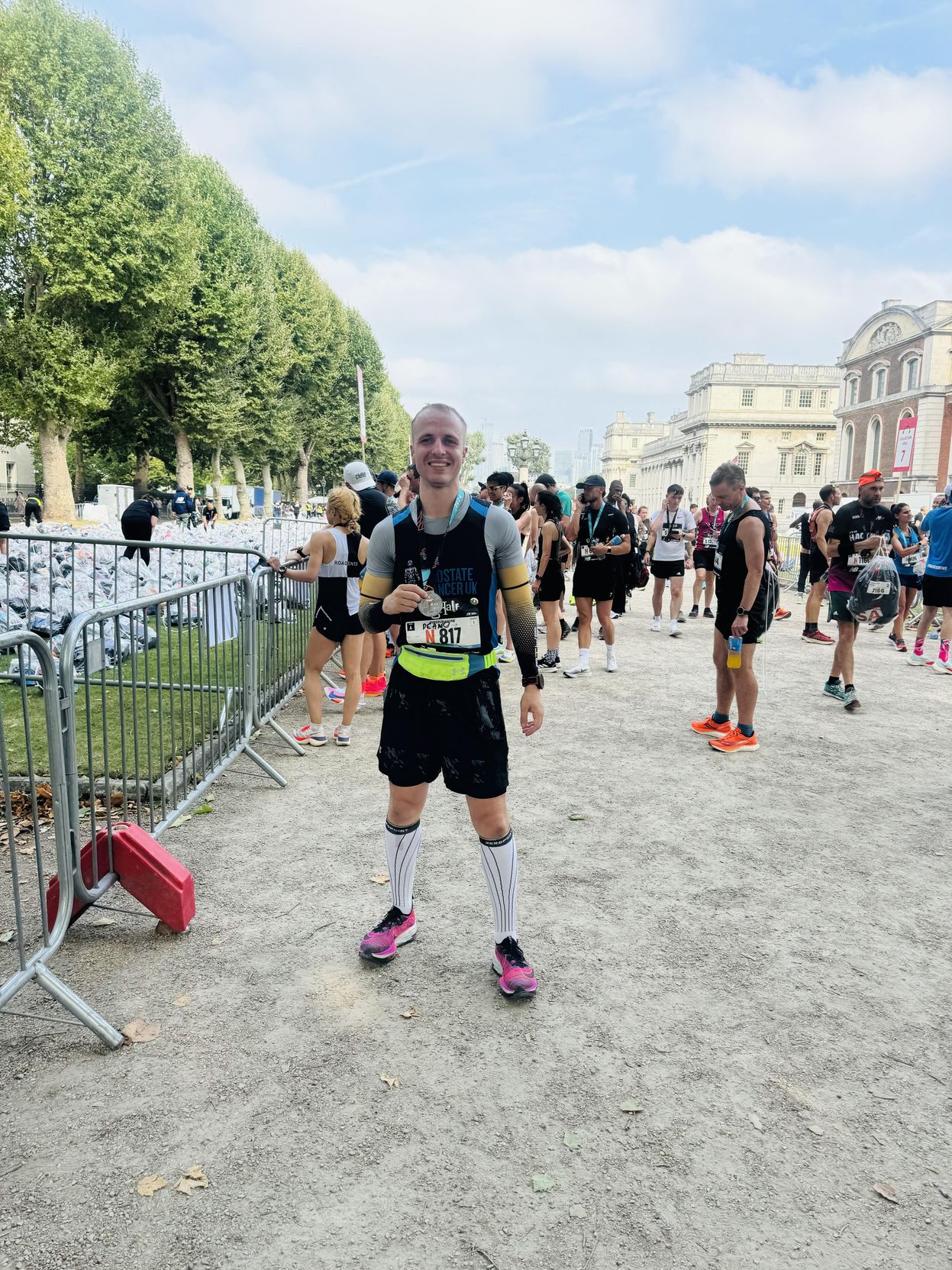 Running to find a cure for MND and Prostate Cancer Uk