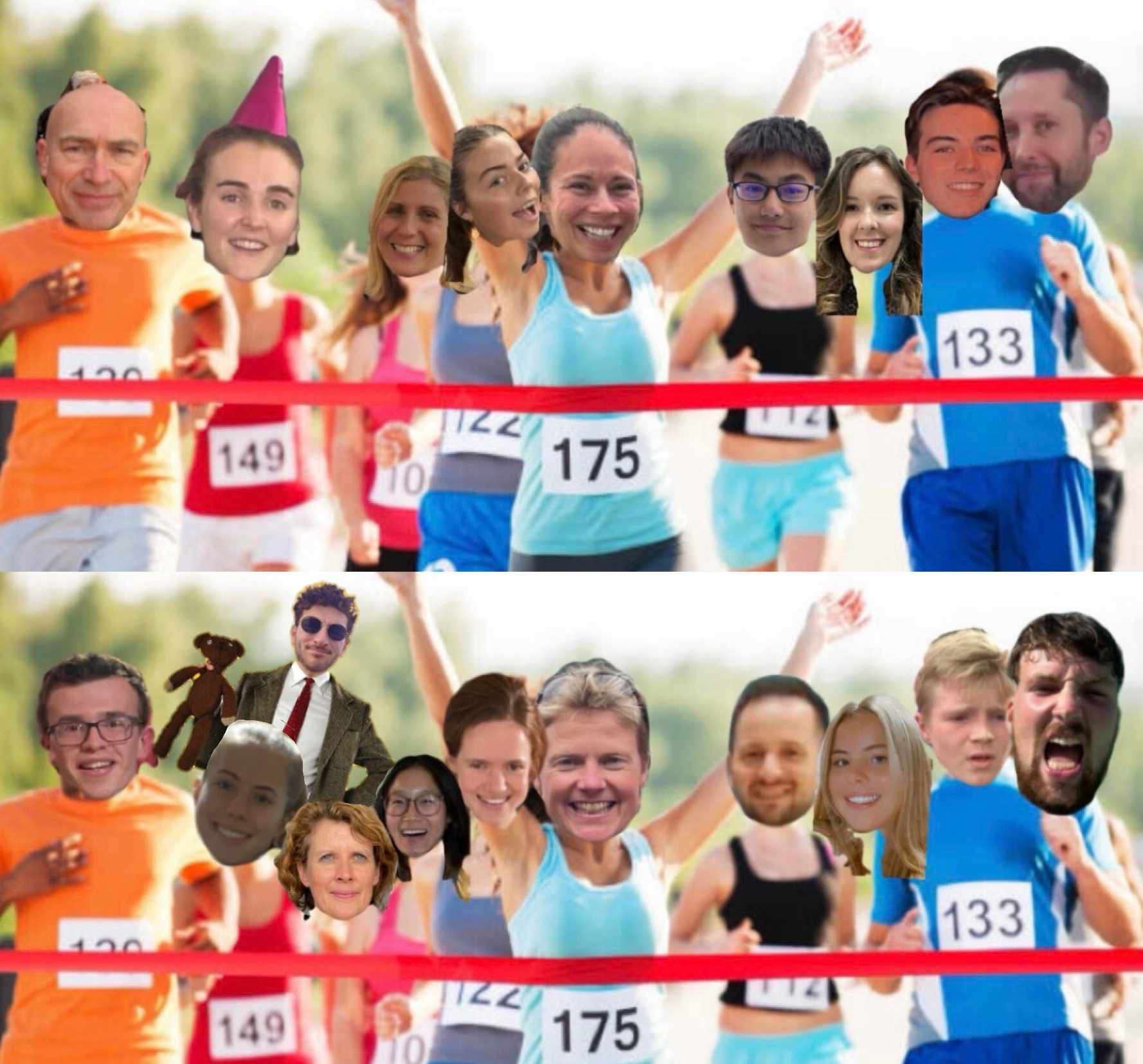 Team Western and Maryhill Hairy Haggis Relay