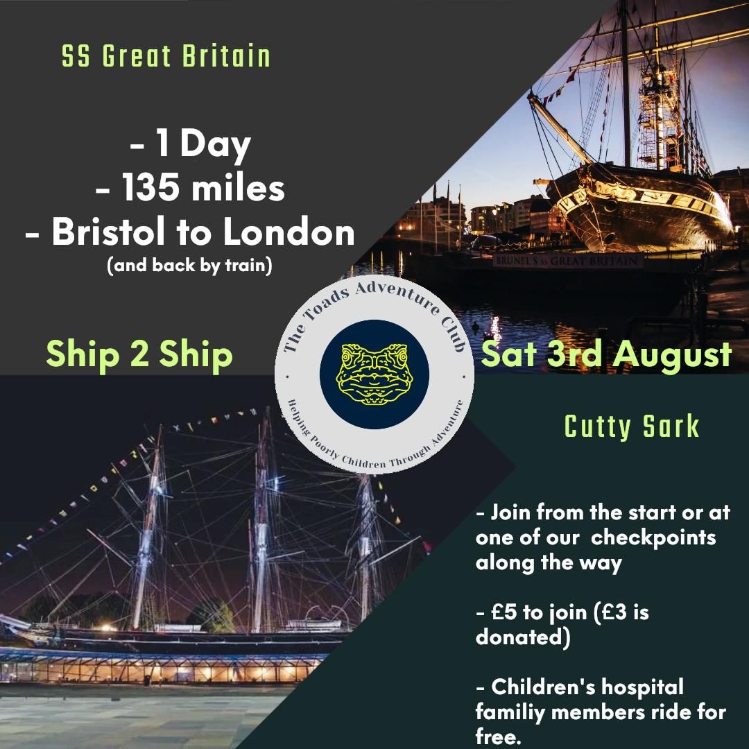 THE TOADS Ship to Ship cycle