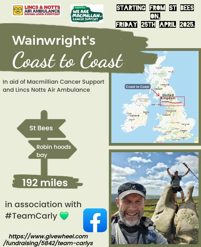 Team Carly's Wainwright Coast to Coast Hike