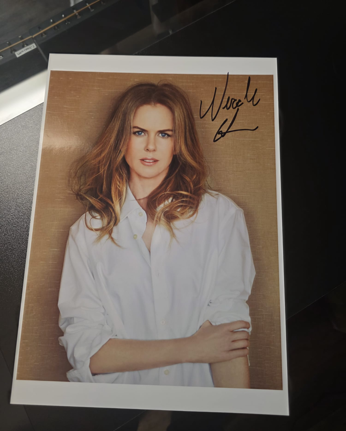 Nicole Kidman signed picture